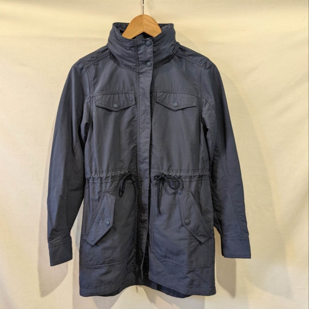 Eddie Bauer Anorak Jacket with Vents And Hideaway Hood Size XS
